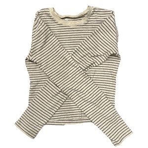 cropped long sleeve size small